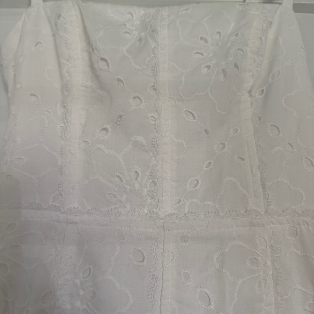 Reformation Elegant White Midi Dress - Picture 5 of 7